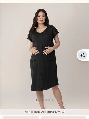 Brand New Kindred Bravely Labor & Delivery Gown